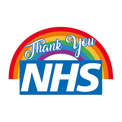 Thank you NHS rainbow