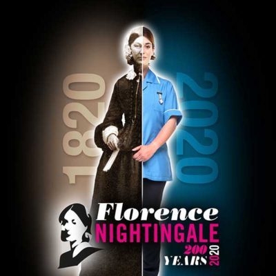 florence nightingale and a modern nurse